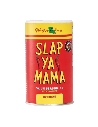 Miscela calda di condimento cajun Slap Ya Mama 227g - My American Market
