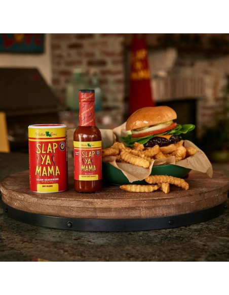 Slap Ya Mama Cajun Seasoning Hot Blend 227g - My American Market