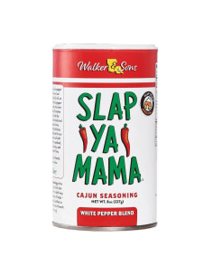 Slap Ya Mama Cajun Seasoning White Pepper Blend 227g - My American Market
