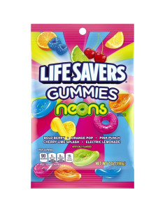 Gomitas de neón Lifesavers - My American Market