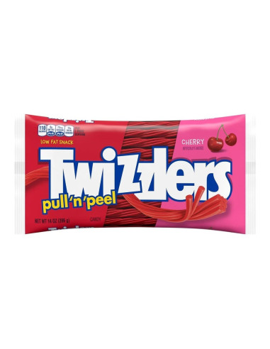 Twizzlers Pull 'n' Peel Cereza 396 g - My American Market