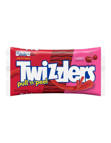 Twizzlers Pull 'n' Peel Cherry 396g - My American Market