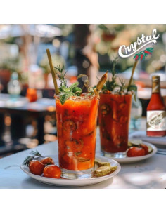 Salsa Picante Cristal con Ajo 355ml - My American Market 2