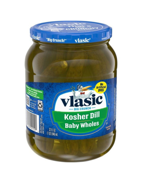 Eneldo Kosher Vlasic Baby Wholes 946 ml - My American Market