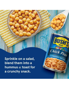 Bush's Best - Chick Peas Garbanzo Beans (ceci cucinati) - My American Market 2