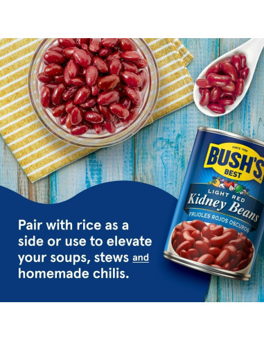 Bush's Best Light Red Kidney Beans 454g - My American Market