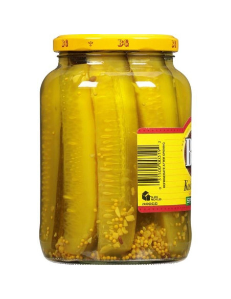 Lanzas de eneldo kosher B&G 946 ml - My American Market