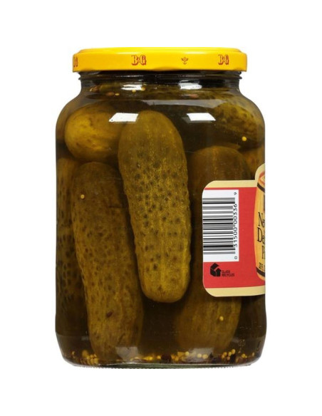 Pepinillos estilo Deli de Nueva York de B&G, 946 ml - My American Market