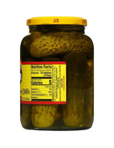B&G Kosher Dill Whole 946ml - My American Market 2