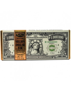 Barton's - Million Dollar Bar (barretta al cioccolato con caramello e arachidi) - My American Market