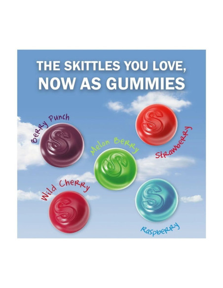 Skittles Gummies ai frutti di bosco - My American Market