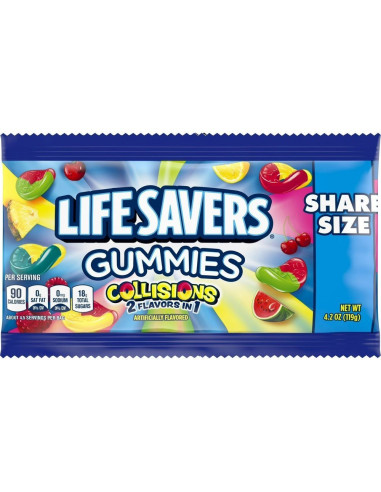 Lifesavers Gummies Collisions Share Size - My American Market