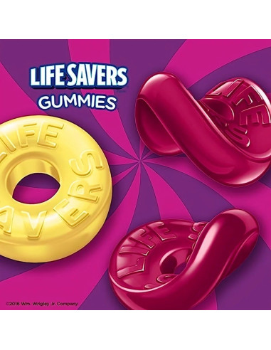Life Savers - Gummies Wild Berries Share Size (gélifiés fruits rouges, à partager) - My American Market