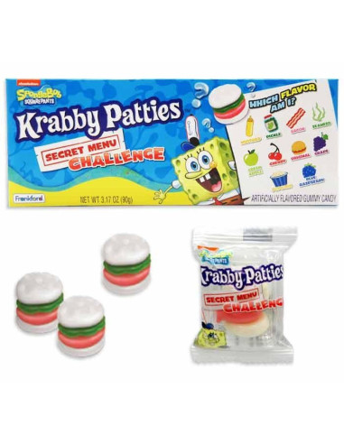 Spongebob Squarepants Krabby Patties Secret Menu Challenge - My American Market