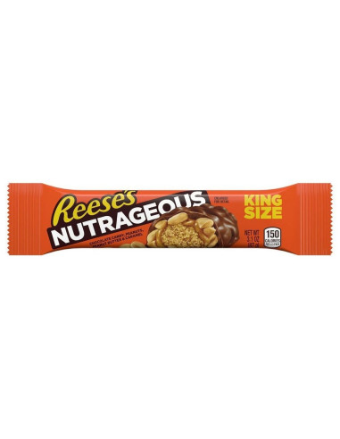Arachidi al cioccolato al latte Reese's Nutrageous King Size - My American Market