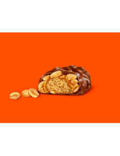 Cacahuetes con chocolate con leche Nutrageous Reese's tamaño king - My American Market 2