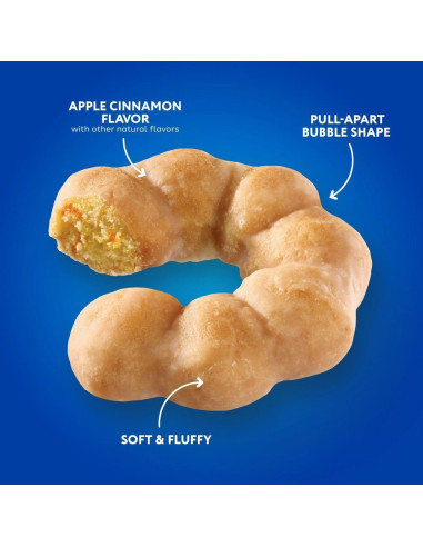 Donettes Hostess Anillos de buñuelos de manzana y canela X2 - My American Market