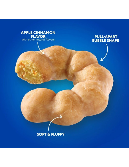 Donettes Hostess Anillos de buñuelos de manzana y canela X2 - My American Market