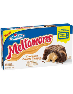 Hostess Meltamors Chocolate Creamy Caramel - My American Market