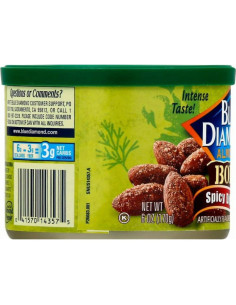 Blue Diamond - Almonds Bold Spicy Dill Pickle (mandorle gusto cetriolo piccante) - My American Market 2