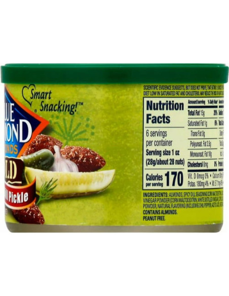 Blue Diamond Almonds Bold Spicy Dill Pickle - My American Market