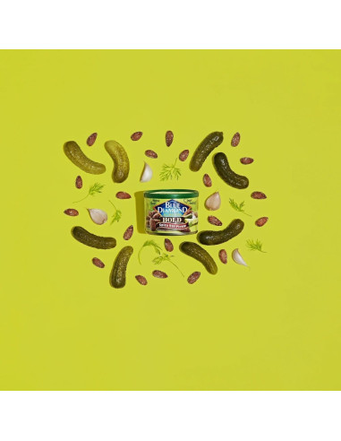 Almendras Blue Diamond encurtidas con eneldo picante - My American Market