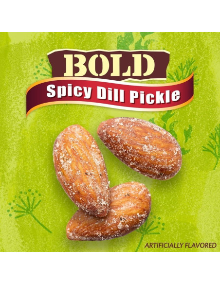 Almendras Blue Diamond encurtidas con eneldo picante - My American Market