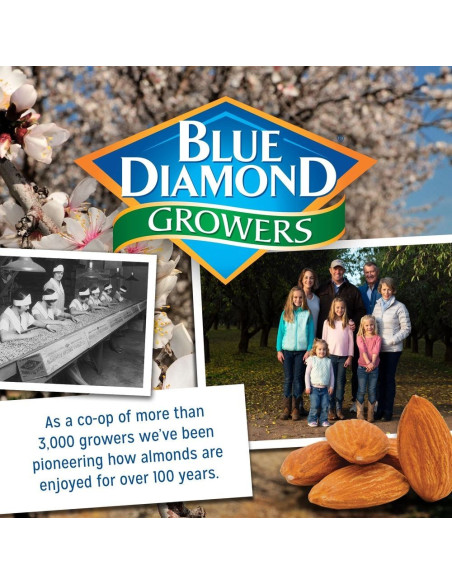 Almendras Blue Diamond encurtidas con eneldo picante - My American Market