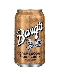 Soda de crema de vainilla francesa de Barq - My American Market