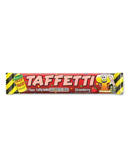 Toxic Waste Taffetti Strawberry - My American Market