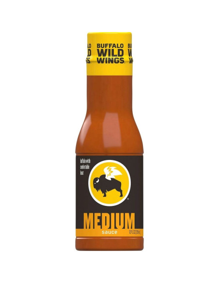 Alitas de búfalo salvajes con salsa mediana - My American Market