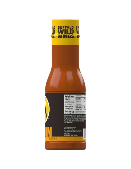Buffalo Wild Wings - Medium Sauce (salsa buffalo intensità media) - My American Market
