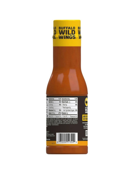 Alitas de búfalo salvajes con salsa mediana - My American Market