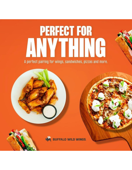Buffalo Wild Wings - Medium Sauce (salsa buffalo intensità media) - My American Market