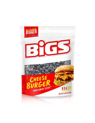 Bigs Cheese Burger Sunflower Seeds - My American Market