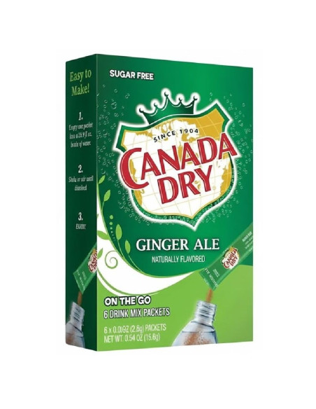 Ginger Ale para llevar Canada Dry - My American Market