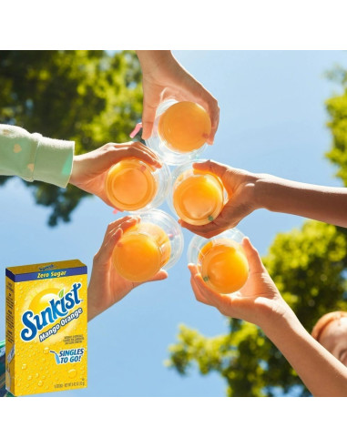 Sunkist Singles To Go Mango Orange - My American Market