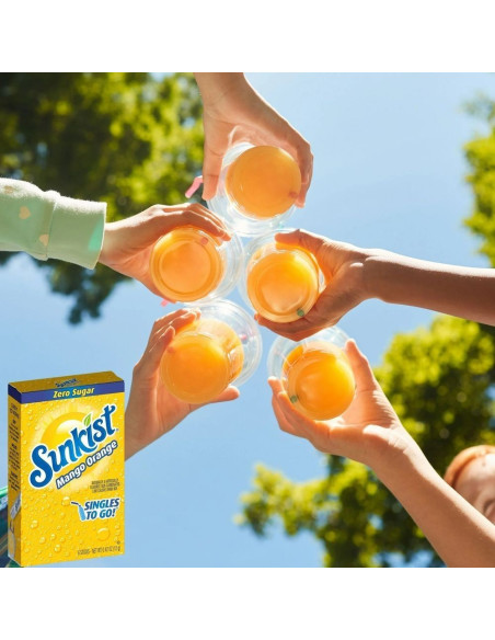 Sunkist Singles To Go Mango Orange - My American Market
