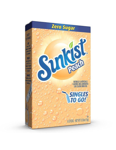 Sunkist Singles To Go Peach - My American Market