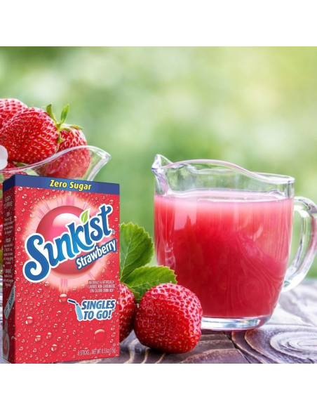 Sunkist Singles To Go Fresa - My American Market
