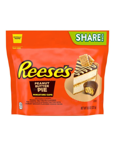 Reese's Peanut Butter Pie Miniature Cups Share Pack - My American Market