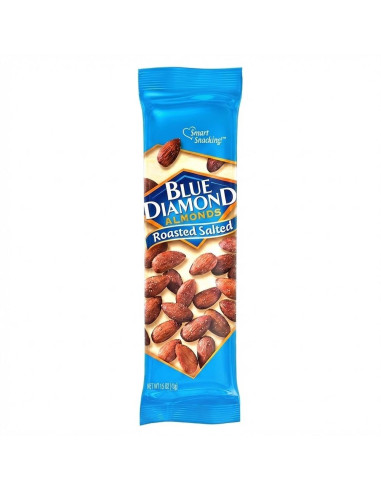 Blue Diamond Almonds Roasted Salted - My American Market