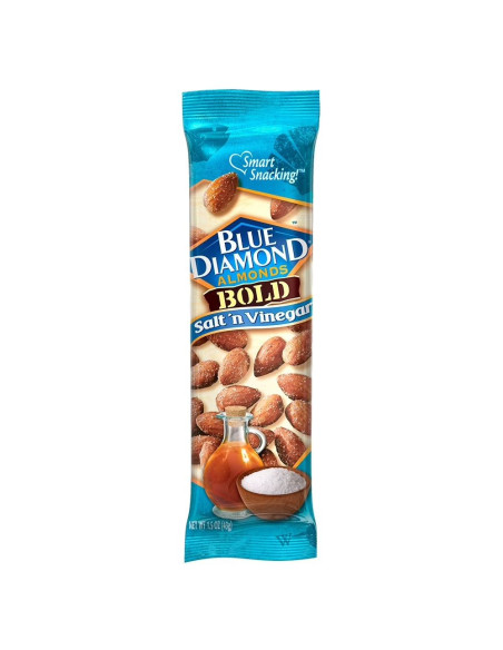 Blue Diamond - Almonds Bold Salt 'n' Vinegar (mandorle sale e aceto) - My American Market
