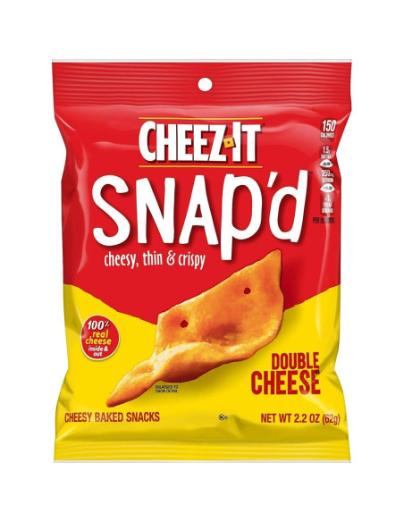 Cheez-It Snap'd Double Cheese 62g - My American Market