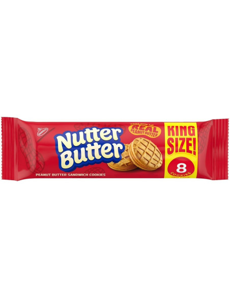 Nutter Butter King Size 8 Cookies - My American Market