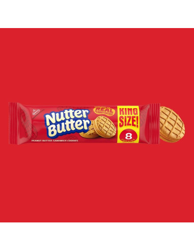 Biscotti Nutter Butter King Size 8 - My American Market