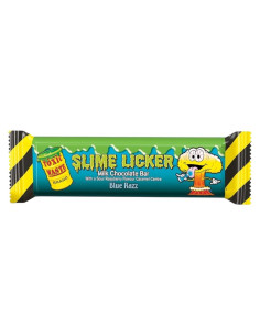 Barra de chocolate con leche Toxic Waste Slime Licker Blue Raz - My American Market