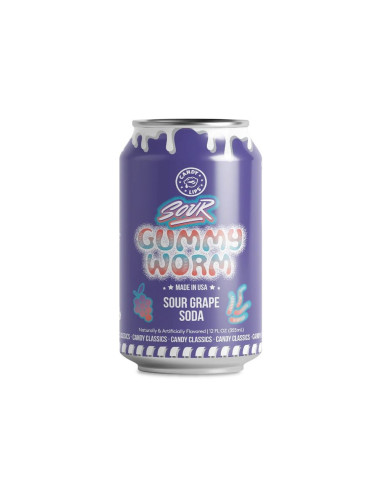 Candy Lips Sour Gummy Worm - My American Market