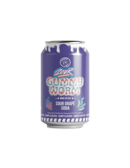 Candy Lips Sour Gummy Worm - My American Market