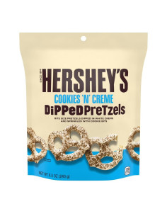 Hershey's Dipped Pretzels Cookies 'N' Creme 240g - My American Market